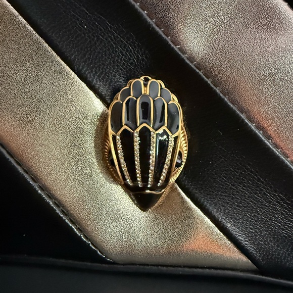 Kurt Geiger London Metallic Stripe Camera Bag Crossbody - Picture 8 of 8